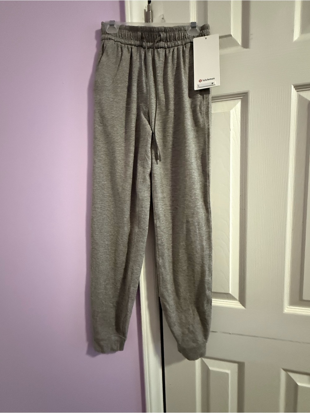 lululemon athletica heathered nomad Drawstring Jogger Sweatpants
